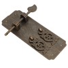 Antique Handles Plum Orchid Bamboo Chrysanthemum Chinese Retro Antique Brass