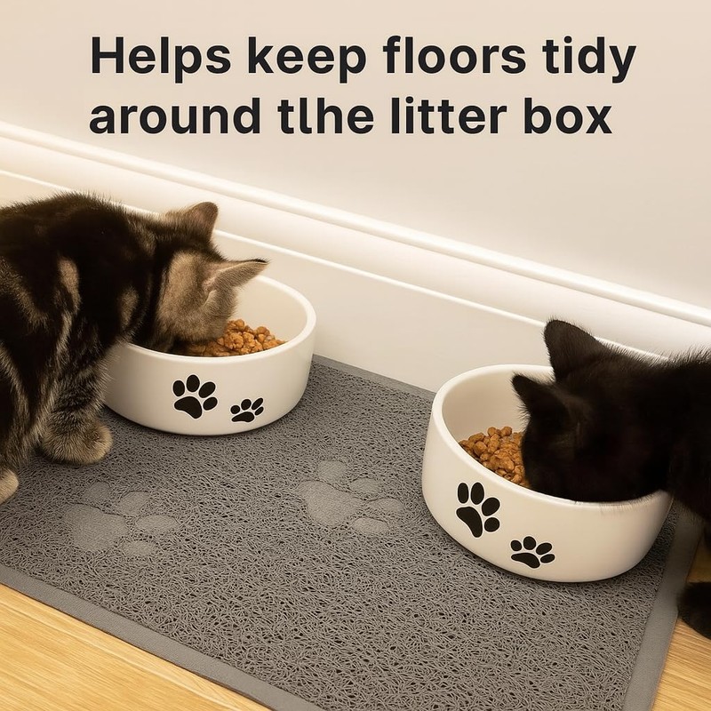 Bulk buys Cat Litter Mat. Traps Litter. Soft Non-Slip Surface.