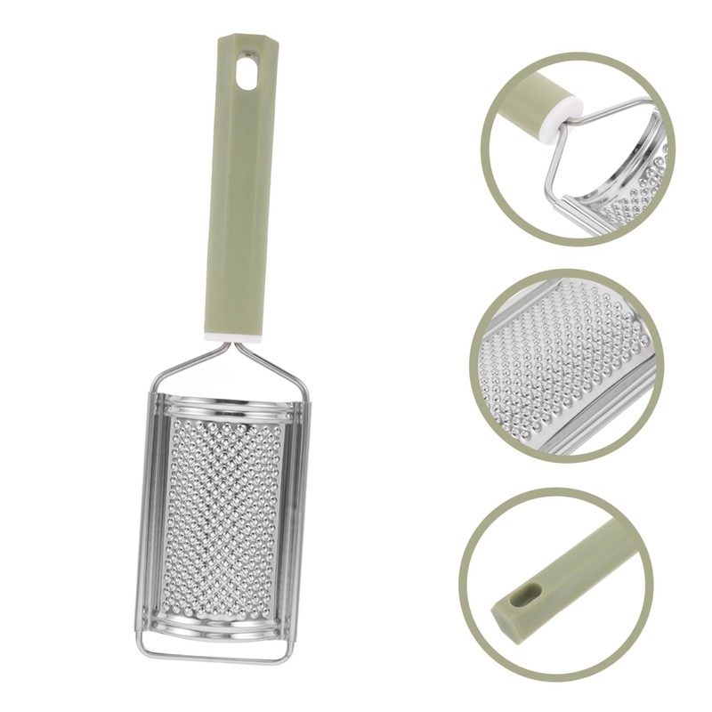 LABRIMP Garlic Shredder Stainless Steel Vegetable Grater with Cheese Slicer