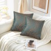 Traziewell Cushion Covers Uk Green 2 Pack Polyester Cushion Cover