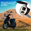 Psytfei 12 V USB Socket Car Charger with Switch Car