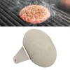 Hamburger Press 304 Stainless Steel Smooth Surface Wooden Handle Easy