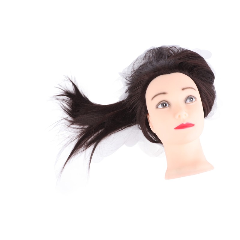 24in Salon Hairdressing Training Head Model Mannequin Cosmetology Practice With