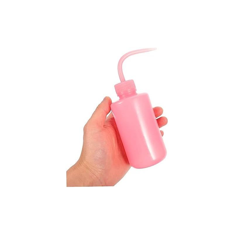 PRETYZOOM Botellas para Limpieza de Pestañas 250ml Medidor, 8 Piezas