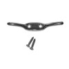 3 1/2" Nickel Plate Cord Cleat for Pleated Shade &