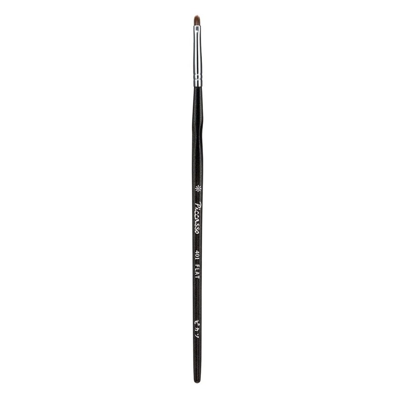 Picasso 401 FLAT Concealer Brush, Mixed Colors, 1 Piece /