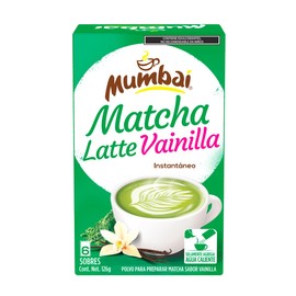 Mumbai Matcha Vainilla 6 sobres