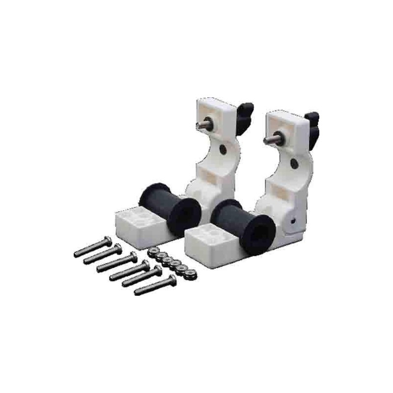 Sea-Dog 327199-1 Removable Rail Mount Clamps for Round Tubing