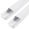 KuriProtect 4” Line Set Cover Parts for Ductless Mini Split