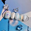 Splash Nail Tips - Coffin Egg / 물보라 네일팁 -