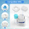 Fydun Pet Fountain Water Feeder Filters, 5Pcs Incl 4 Activated