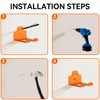 JNIHEEP Garage Organizer Trimmer Rack, Garden Power Tool Hanger Weed