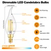 IINVGOOD Dimmable LED Candelabra Bulbs 40 Watt Equivalent, 2700K Soft