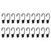 JCBIZ 10pcs Special Metal Hook Bungee Cords Spiral Wire Hooks