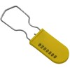 Electric Meter Security Seal Wire Padlock Pack of 50 (Yellow)