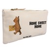 Mr. & Mrs. Panda Make Up Bag Bear Home, White,