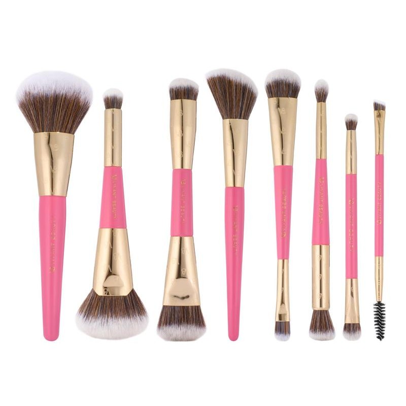 Premium 8-Piece Makeup Brush Set – High-End Professional Brushes for