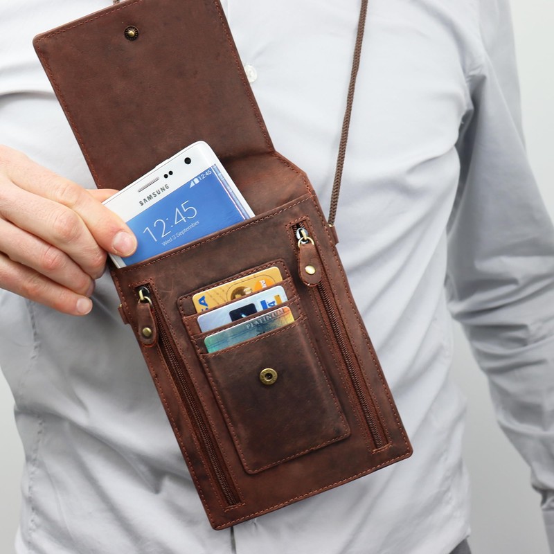Safekeepers Neck Pouch Shoulder Bag to Protect Your Valuables in
