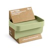 Blim Plus Sponge Holder with Suction Cups, Matte Green (Forest)