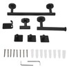 Bathroom Stainless Steel Towel Rack 7 Piece Set Rustproof Colorfast