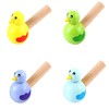 DMZK Pack of 15 Wooden Whistles Children, Wooden Bird Whistle
