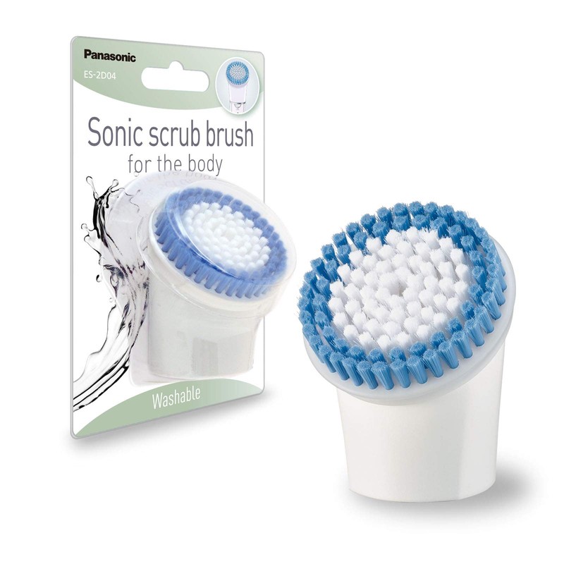 Panasonic ES-2D04-W503 Epilator Attachment Body Brush with Exfoliating Effect, White