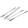 blueINOX Professional Spatula Set - 4-Piece Set with Apothecary Spoon,