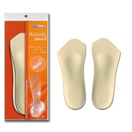 Murai Heavenly Insole II (3/4 Size) Milky Beige, M 9.1 - 9.3 inches (23 - 23.5 cm)