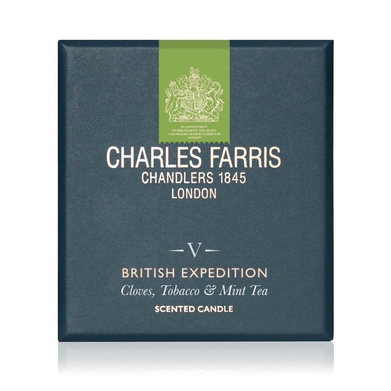 Charles Farris Luxury Scented Candle – 1 Wick, Hand-Poured, Long