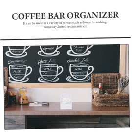 Anneome Box Coffee Pod Storage Box Tea Bag Storage Coffee Holder Organizer Sundries Container Hotel Coffee Organizer Syrup Holder Coffee Bag White Dining Table Office Acrylic