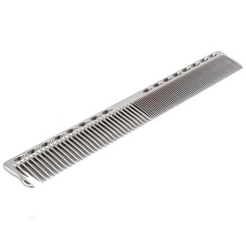 Tairantop Hairdressing Stainless Steel Metal Comb,Mustache Comb,Salon Hairdressing Comb Detangler Comb (Silver)