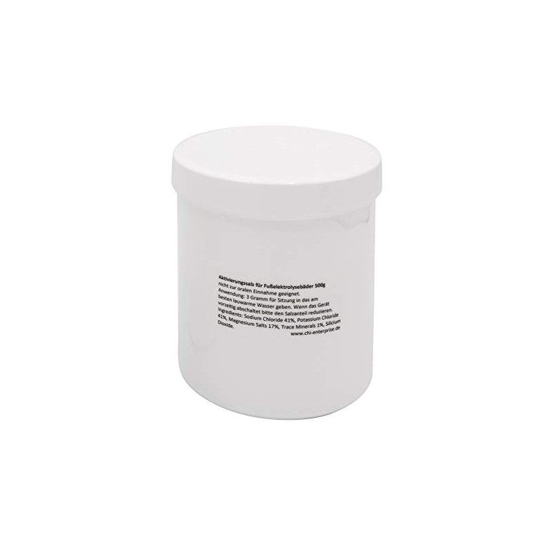 chi-enterprise 500 g Activation Salt for Foot Electrolysis Baths, Sodium