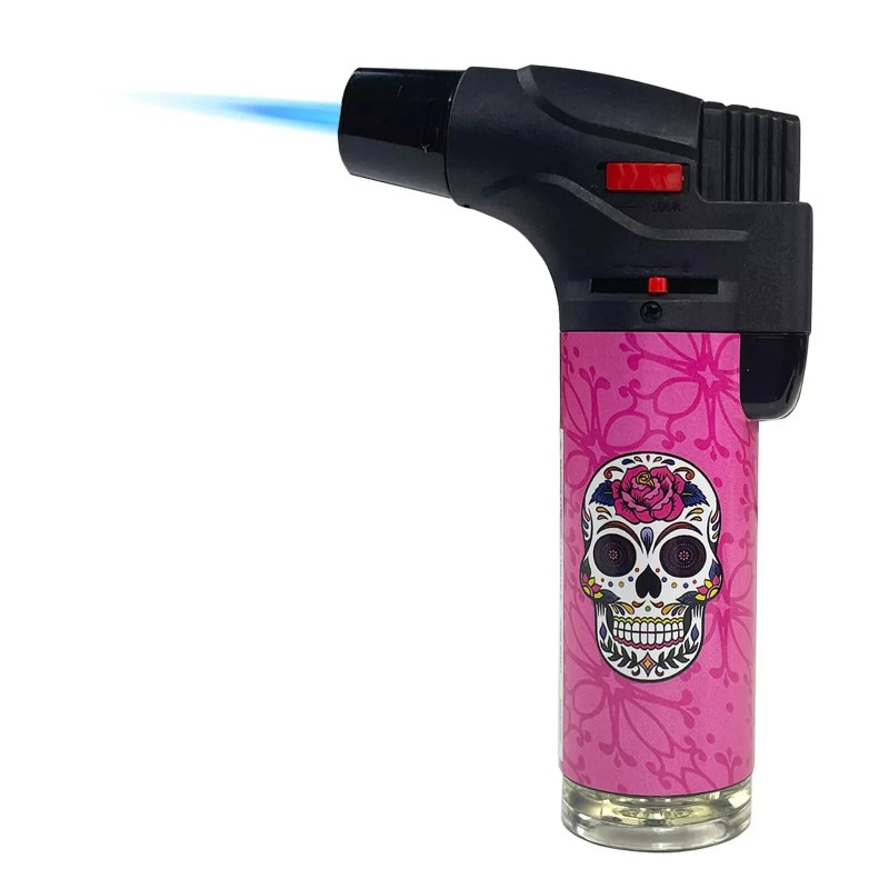 4 Pack Jumbo 4" Jet Flame Torch Gun Lighter Refillable