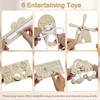 Wooden Busy Board, Activity Board, Wooden Toy Activity Board, Children's