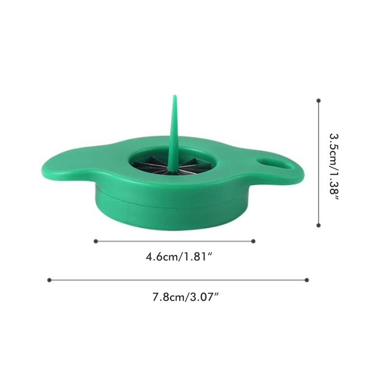 Sharp Onion Slicer, Stainless Steel Spring Onion Cutter with Exclusive