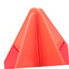 ULTECHNOVO 1 Set Safety Reflective Emergency Triangle Sturdy Car Road