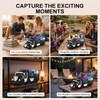 WSTER WS-650 Cargo Semi Truck Bluetooth Speaker with Solar (Black)