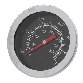 Ofenthermometer, Grilltemperatur Grills, Großes Zifferblatt mit M8 -Gewinde, Edelstahl, Geeignet für Familienversammlungen und Besondere Anlässe
