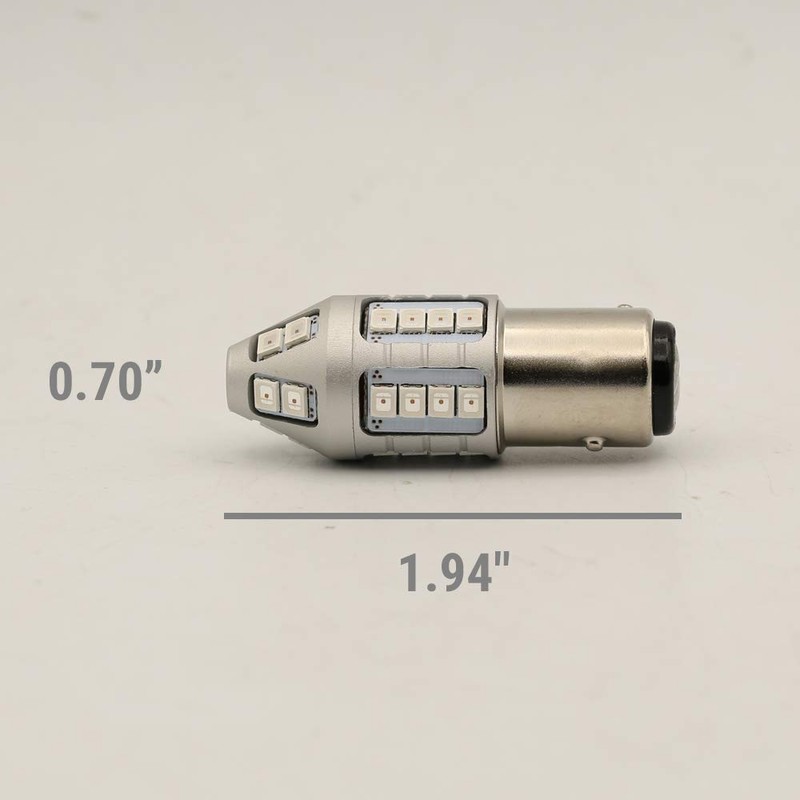Syneticusa 1157 Red Flashing Strobe Blinking Rear Alert Safety Brake