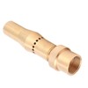 Female Thread Fountain Nozzle Brass Multihole Bubbling Sprinkler for Garden