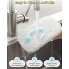 8 Pack Soap Saver Pads,Self Draining Soap Holder Pad for