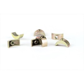 H-BOLT M6 Crescent Furniture Nuts – Pack of 4 Bronze Nuts for Wood & Metal Furniture Assembly