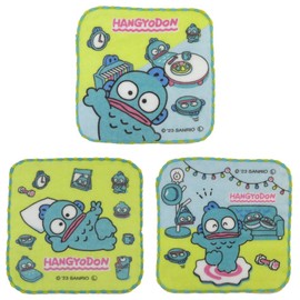 Saronge 884426 Sanrio Hankyodong Mini Towel 3P