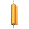 sourcing map 2pcs Aluminum Case Resistor 100W 8 Ohm Wirewound