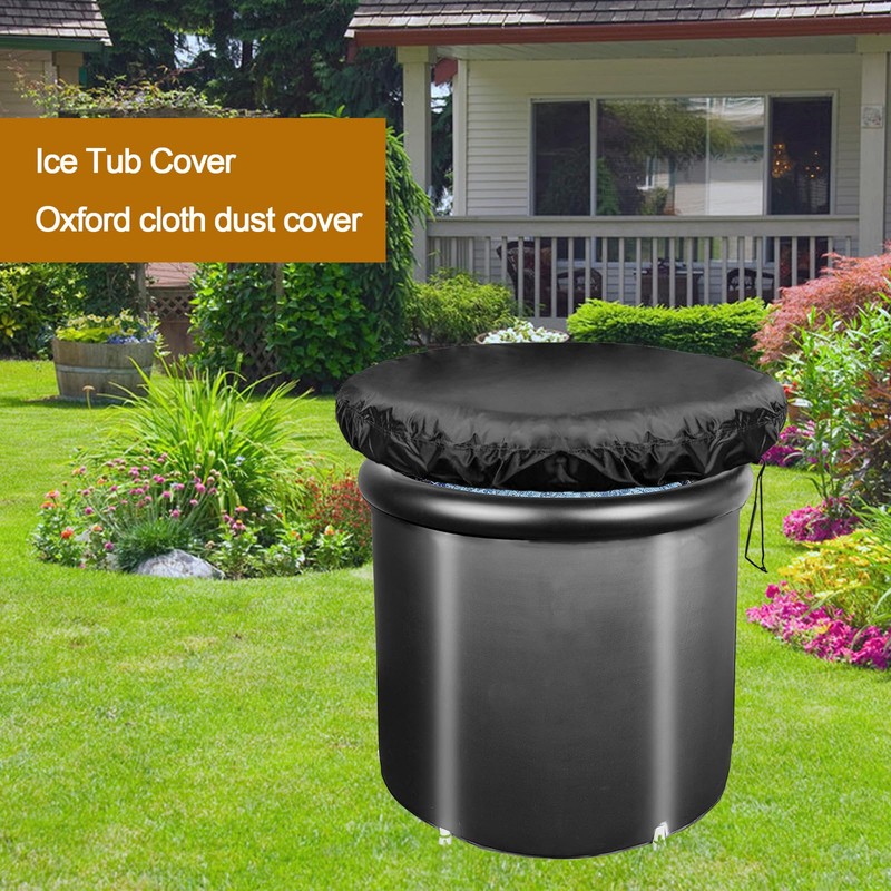 NEAMVCT Ice Tub Cover - Outdoor Cold Bath Cover, Keeps