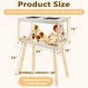 Prolee Hamster Cage Chewproof, Mice and Rat Habitat with Transparent