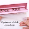 Kiswleon 6 Hole Punch Binder Puncher, Office Binder Puncher for