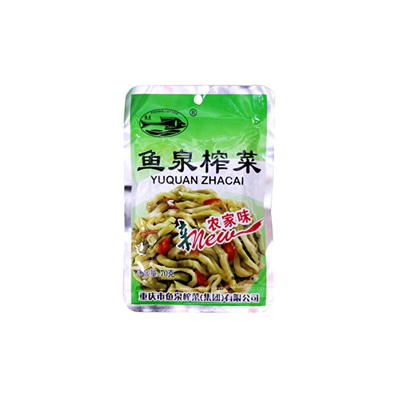 美味 鱼泉 Chongqing yuquan Preserved Delicious Mustard Vegetable -350g (Zha