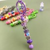 10pcs Beadable Keychain Bars Blanks, Metal DIY Bead Keychain Bar
