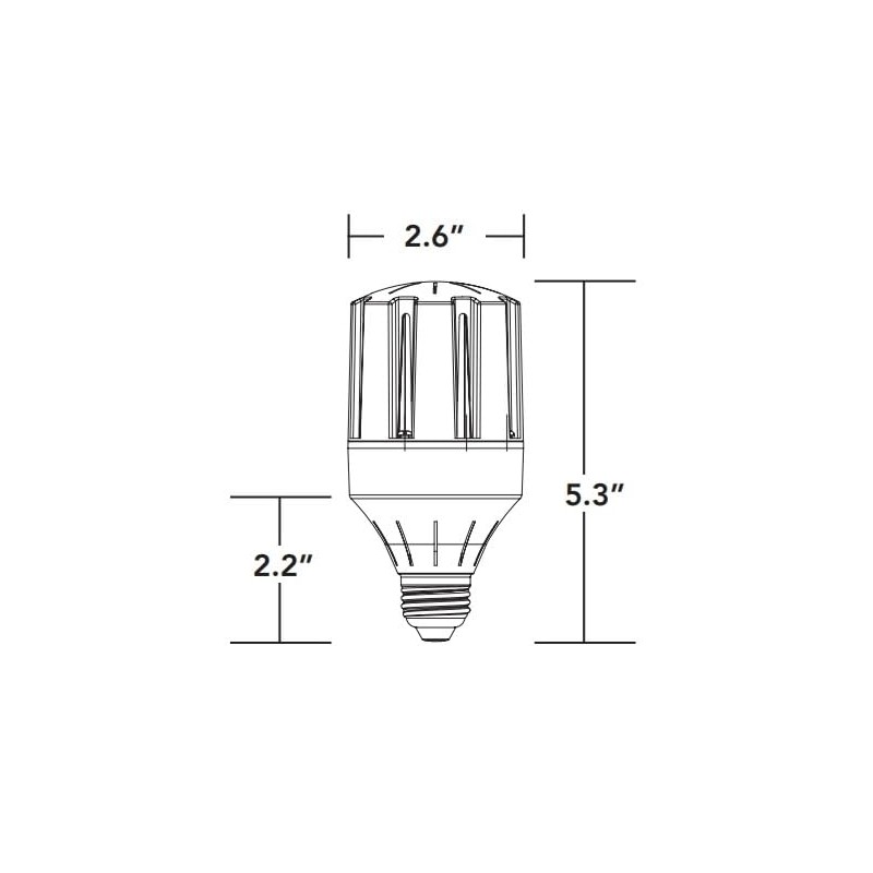 KastLite Bollard Retrofit LED Light with Adjustable Color Temperature and